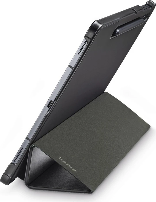 Hama Tablet Case Fold Clear mit Stiftfach für Samsung Galaxy Tab S7 FE/S7+/S8+ 12,4", schwarz
