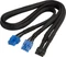 SilverStone PP12, 2x 8-Pin PCIe Stecker auf 12-Pin Micro-Fit 3.0 Stecker, Adapterkabel, schwarz, 550mm Vorschaubild
