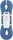 Petzl Contact Einfachseil 9.8mm blau (R33AB)