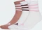 adidas 3-Streifen Cushioned Sportswear Mid-Cut Crew Socken white/warm clay, 3 Paare Vorschaubild