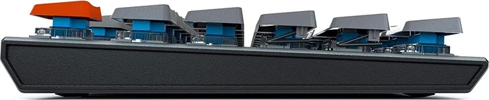 Keychron K1 V4, 80% TKL, LEDs weiß, schwarz, Gateron LOW PROFILE RED, USB/Bluetooth, US