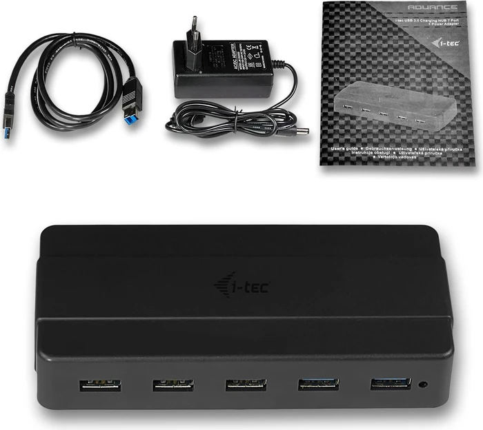 i-tec USB-Hub, 7x USB-A 3.0, USB-B 3.0 [Buchse]