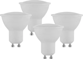 Müller Licht Essentials LED Reflektor GU10 5W/827 warmweiß, 4 Stück