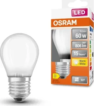 Osram LED Retrofit Classic Filament E27 5.5W/827