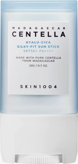SKIN1004 Madagascar Centella Hyalu-Cica Silky-Fit Stick LSF50+, 20g