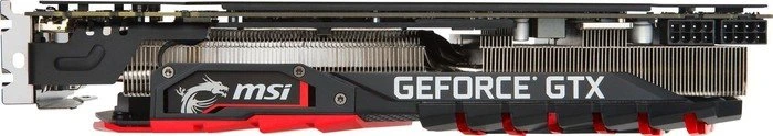 MSI GeForce GTX 1080 Ti Gaming X 11G, 11GB GDDR5X, DVI, 2x HDMI, 2x DP