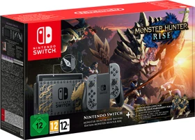 Nintendo Switch - Monster Hunter: Rise Bundle schwarz/grau