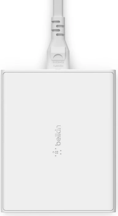 Belkin BoostCharge Pro 4-Port-GaN-Ladegerät 108W weiß