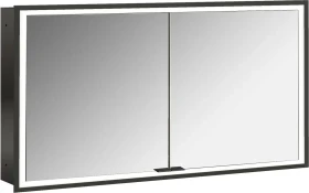 Emco Prime Facelift LED-Lichtspiegelschrank 130cm, 2 Türen, Unterputzmodell