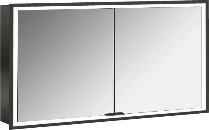 Emco Prime Facelift LED-Lichtspiegelschrank 130cm, 2 Türen, Unterputzmodell