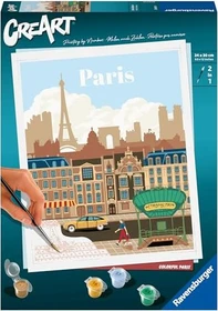 Ravensburger Malen nach Zahlen CreArt Colorful Paris