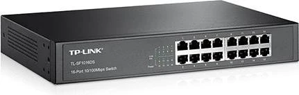 TP-Link TL-SF1000 Desktop Switch, 16x RJ-45