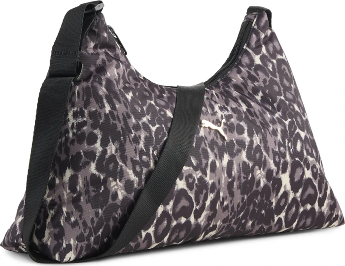 Puma Pop Medium Prism Umhängetasche puma black/leopard aop