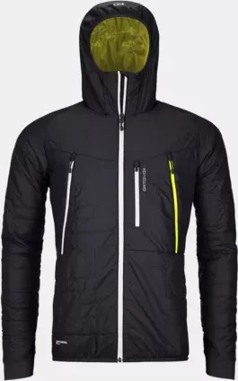 Ortovox Swisswool Piz Boé Funktionsjacke black raven (Herren)