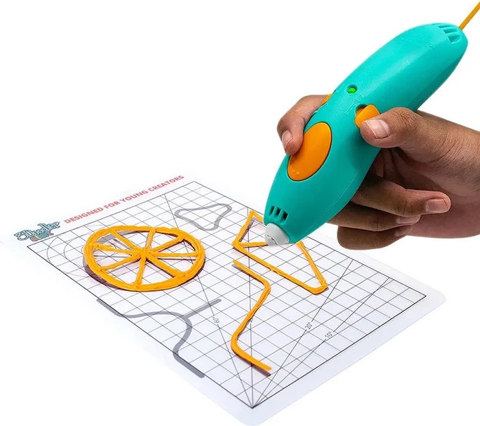 3Doodler Start+, orange/türkis, Bundle