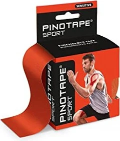 Pinotape Sport Kinesiology Tape Sensitiv Rolle 5cm x 5m light red