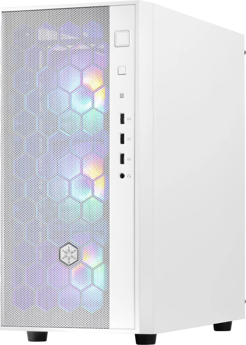 SilverStone Fara R1 Pro, weiß, Glasfenster