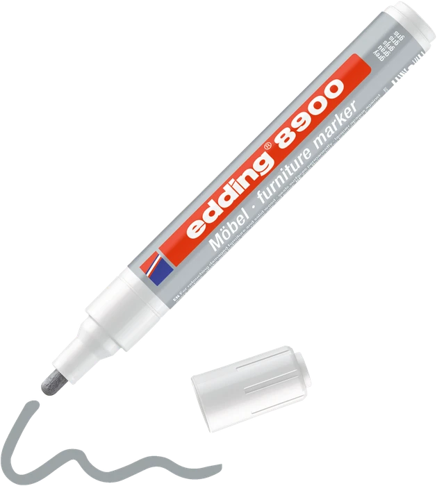 edding 8900 Möbelmarker grau