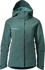 Vaude Yaras Warm Rain Fahrradjacke dusty forest (Damen)