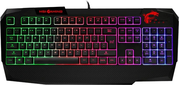 MSI Interceptor DS4200 Gaming Keyboard, USB, DE