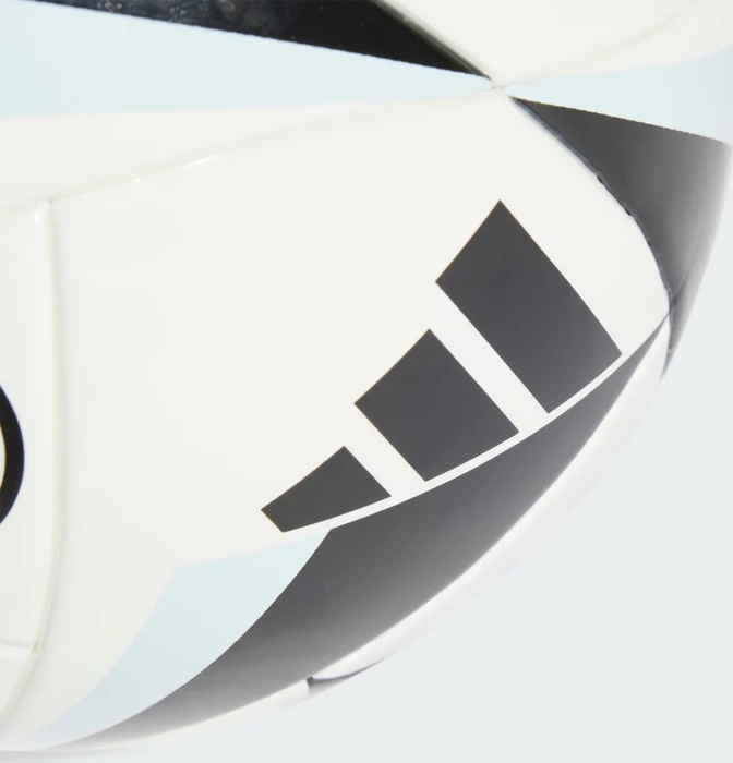 adidas Real Madrid Home Miniball Fußball white/black/sky tint
