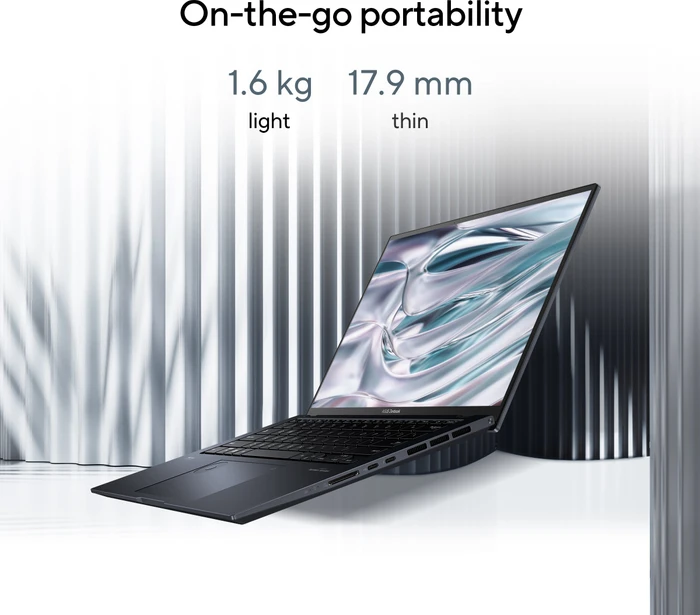 ASUS ZenBook Pro 14 OLED UX6404VV-P4100W, Tech Black, Core i9-13900H, 32GB RAM, 1TB SSD, GeForce RTX 4060, DE