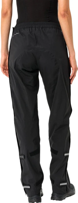 Vaude Yaras Rain IV Zip Fahrradhose lang schwarz (Damen)