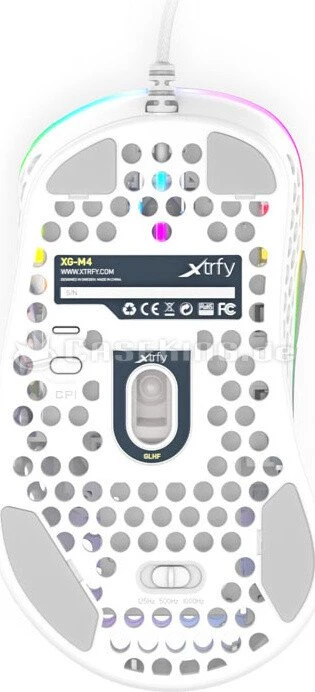 Xtrfy M4 RGB weiß, USB