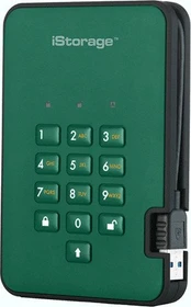 iStorage diskAshur2 256bit, grün,    5TB, USB-A 3.0