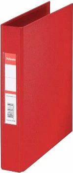 Esselte Standard Ringbuch 2-Ring, 40mm, A5, rot