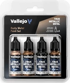 Vallejo True Metallic Metal rusty metal Farbset