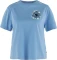 Fjällräven Fjällblomster Logo T-Shirt kurzarm ultramarine (Damen) Vorschaubild