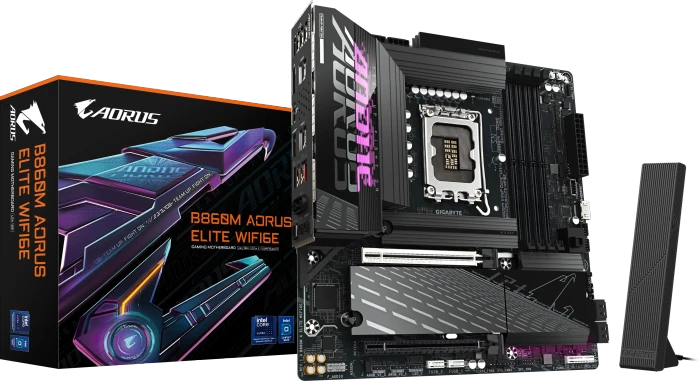GIGABYTE B860M AORUS Elite WIFI6E (Intel 1851)