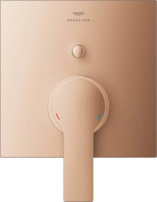 Grohe Allure Einhand-Wannenbatterie warm sunset gebürstet