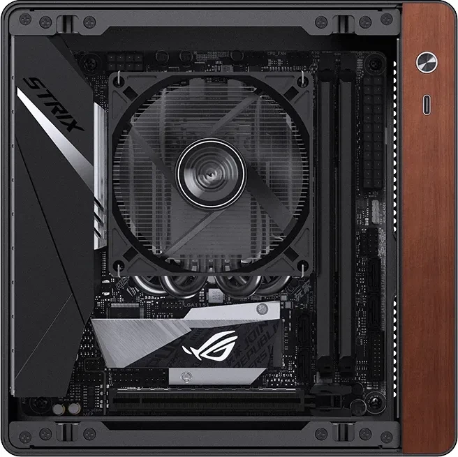 Jonsbo N10, schwarz, Mini-ITX