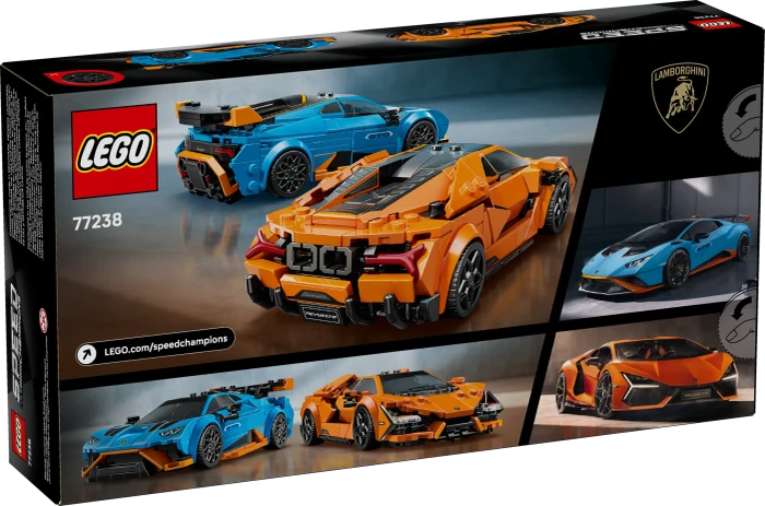 LEGO Speed Champions - Lamborghini Revuelto und Huracán STO
