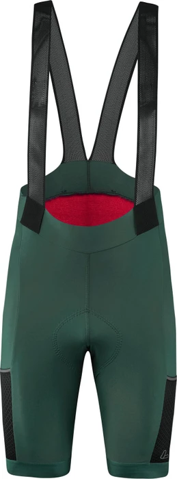 Löffler Bibshorts Skys XT Fahrradhose kurz forest (Herren)