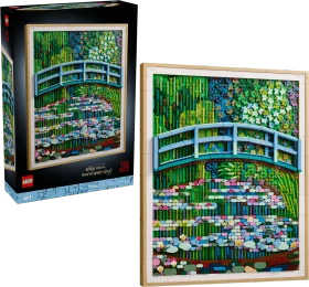LEGO Art - Claude Monet - Brücke über einen Seerosenteich