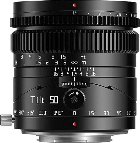 TTArtisan 50mm 1.4 Tilt