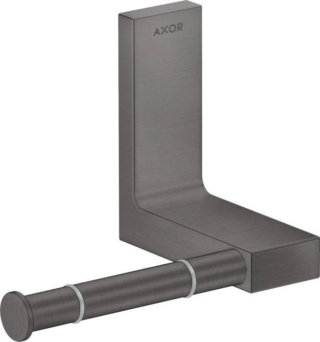 Hansgrohe Axor Universal Rectangular Toilettenpapierhalter brushed black chrome
