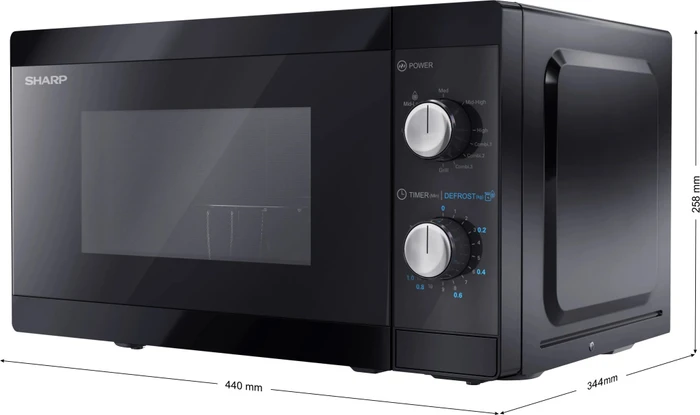 Sharp YC-MG01E-B Mikrowelle mit Grill