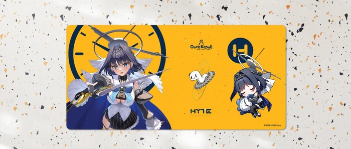 Hyte Y60 Ouro Kronii Limited Edition, Glasfenster