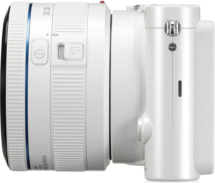 Samsung NX1000 weiß mit Objektiv NX 20-50mm 3.5-5.6 i-Function ED II