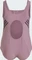 adidas 3-Streifen Badeanzug shadow fig/aurora black (Damen) Vorschaubild