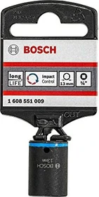 Bosch Professional Impact Control Außensechskant Steckschlüssel 1/4", 13x25mm, 1 Stück