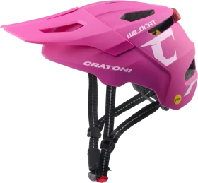 Cratoni WildCat MIPS Kinderhelm pink matt