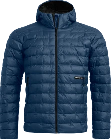 Ortovox Downwool 180 Hooded Funktionsjacke blue nunatak (Herren)