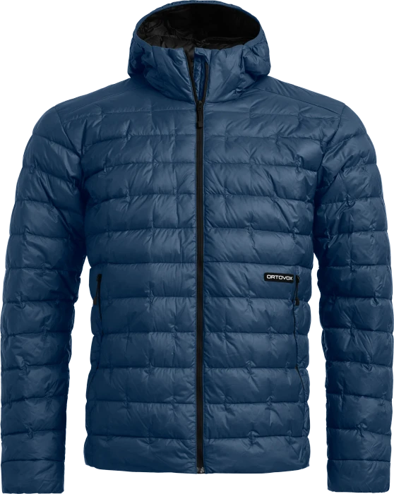 Ortovox Downwool 180 Hooded Funktionsjacke blue nunatak (Herren)