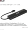 Club 3D 6in1 Hub, USB-C 3.0 [Stecker] Vorschaubild