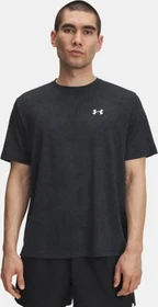 Under Armour Tech Funktionsshirt kurzarm schwarz/weiß (Herren)